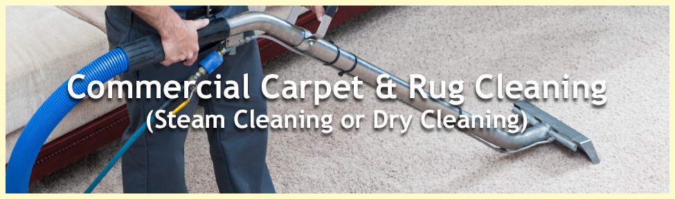 commercial carpet and rug steam and dry cleaning