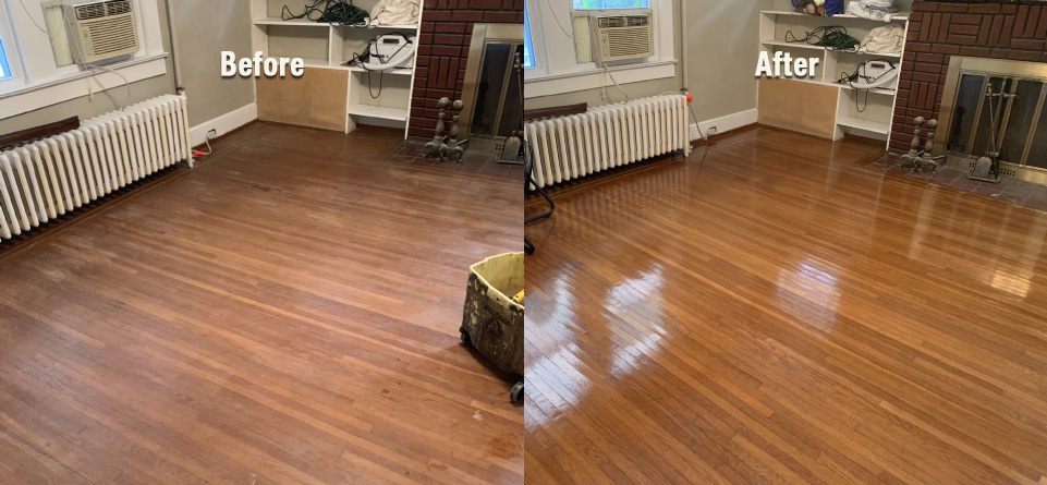 Sandless Hardwood Floor Refinishing Red Lion Pa York Pa Markey S Building Maintenance Inc